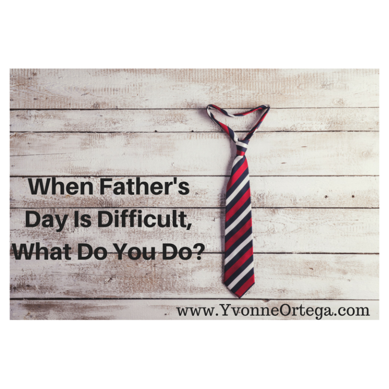 Why is father's day difficult?